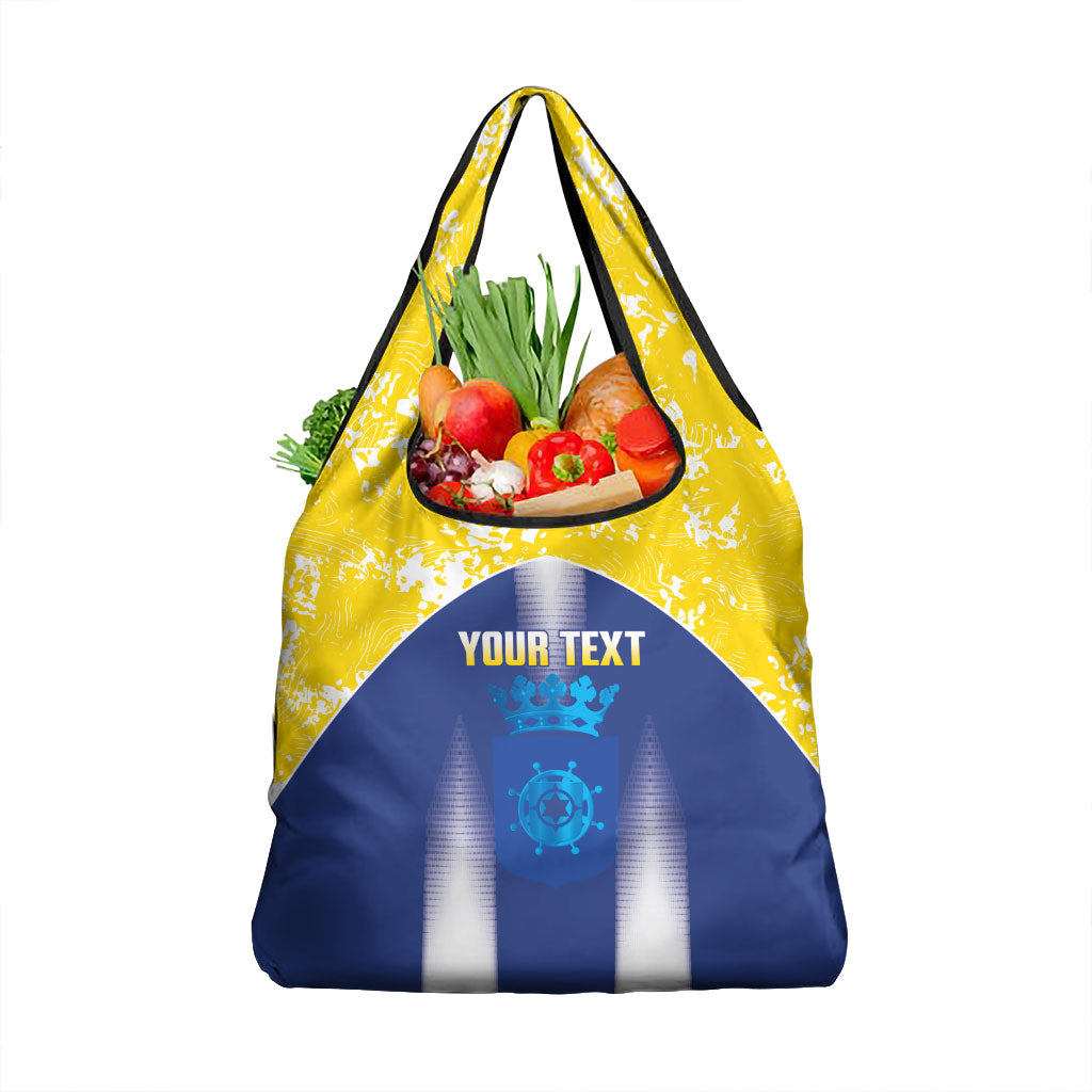 Bonaire Football 2026 Custom Grocery Bag Coat Of Arms Sporty Style