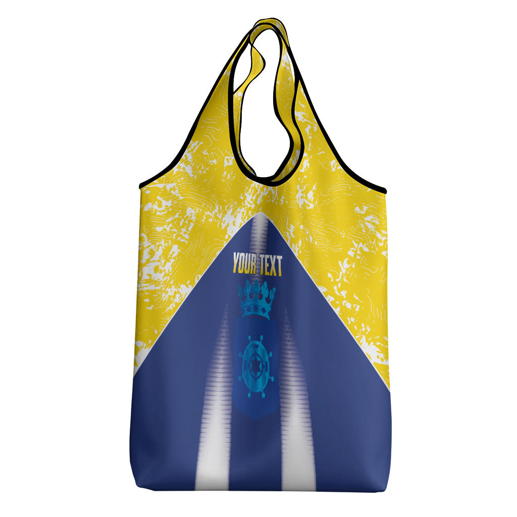 Bonaire Football 2026 Custom Grocery Bag Coat Of Arms Sporty Style