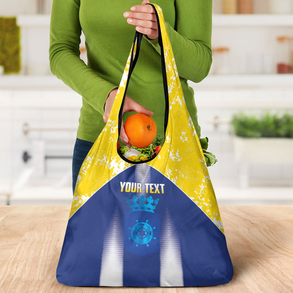 Bonaire Football 2026 Custom Grocery Bag Coat Of Arms Sporty Style