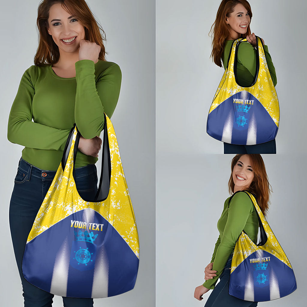 Bonaire Football 2026 Custom Grocery Bag Coat Of Arms Sporty Style