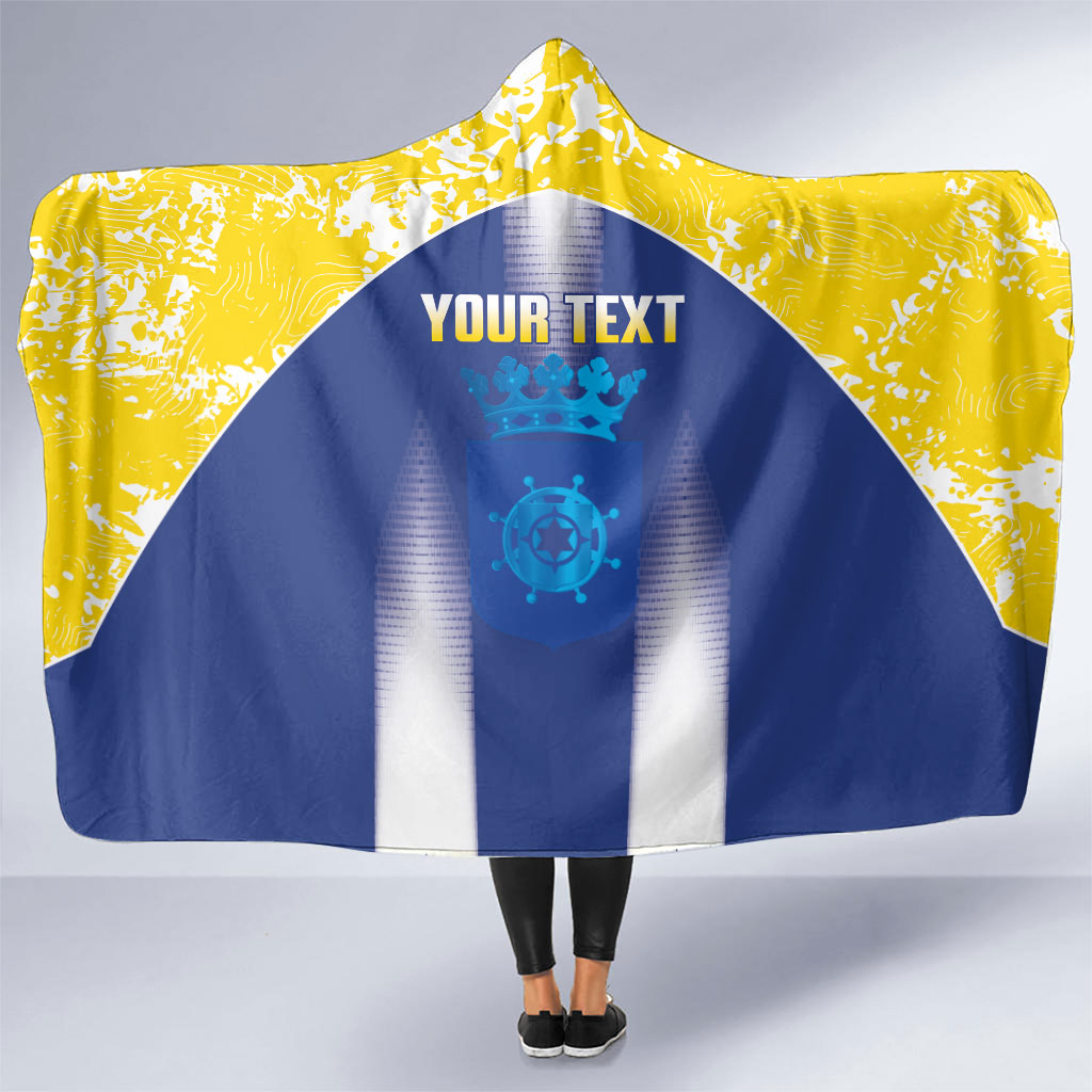 Bonaire Football 2026 Custom Hooded Blanket Coat Of Arms Sporty Style