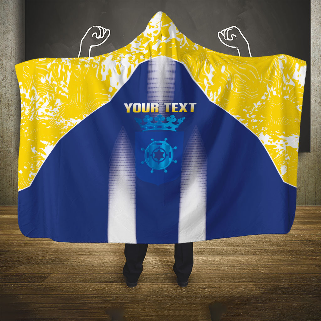 Bonaire Football 2026 Custom Hooded Blanket Coat Of Arms Sporty Style