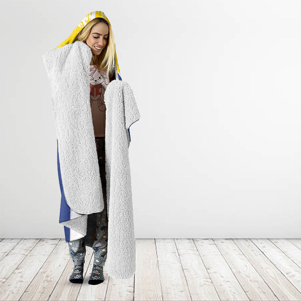 Bonaire Football 2026 Custom Hooded Blanket Coat Of Arms Sporty Style