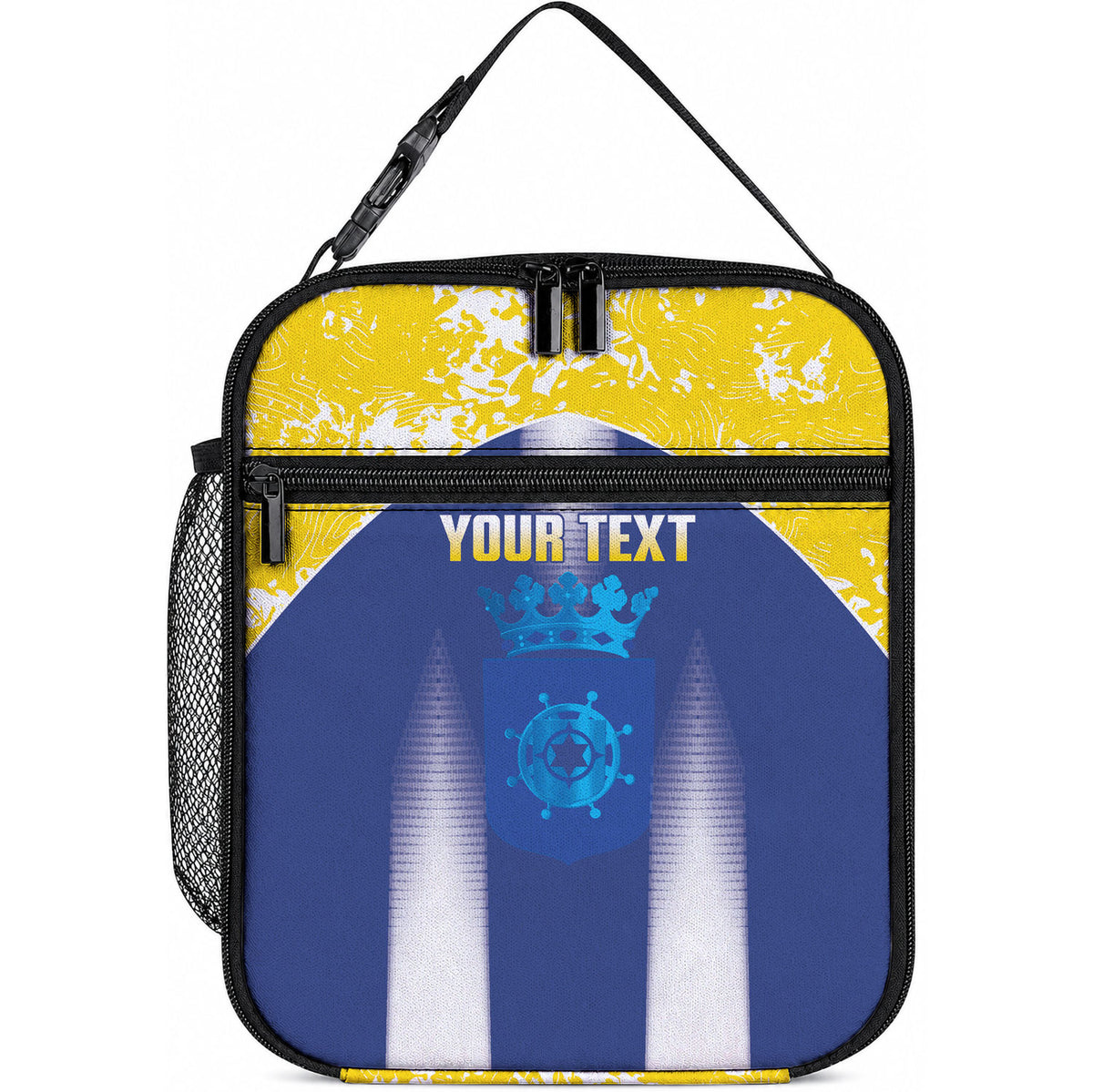 Bonaire Football 2026 Custom Lunch Bag Coat Of Arms Sporty Style