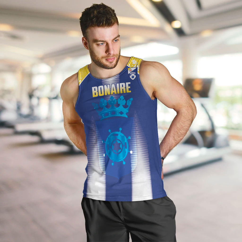 Bonaire Football 2026 Custom Men Tank Top Coat Of Arms Sporty Style