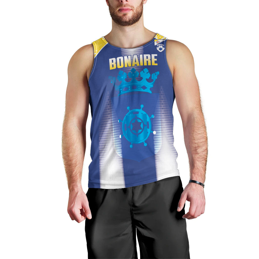 Bonaire Football 2026 Custom Men Tank Top Coat Of Arms Sporty Style