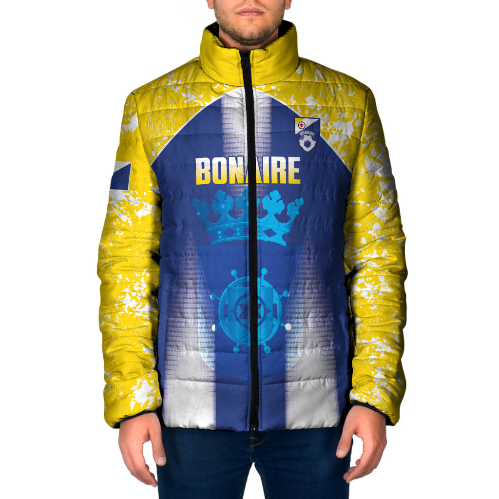 Bonaire Football 2026 Custom Padded Jacket Coat Of Arms Sporty Style