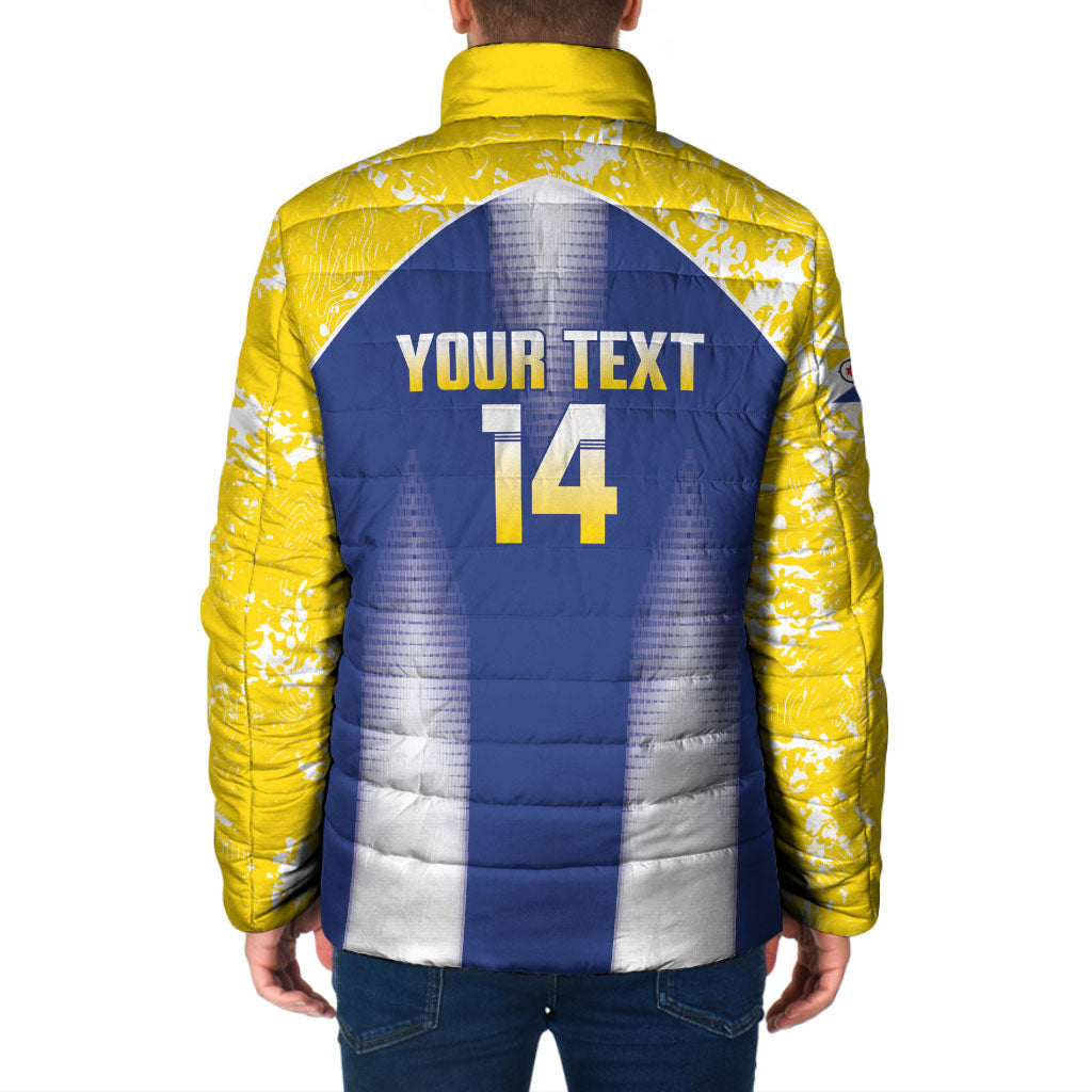Bonaire Football 2026 Custom Padded Jacket Coat Of Arms Sporty Style