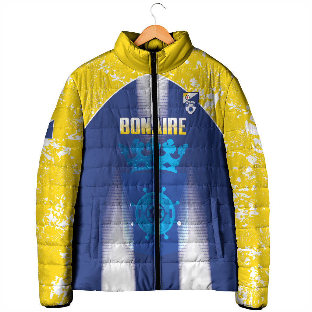 Bonaire Football 2026 Custom Padded Jacket Coat Of Arms Sporty Style