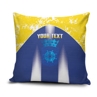 Bonaire Football 2026 Custom Pillow Cover Coat Of Arms Sporty Style