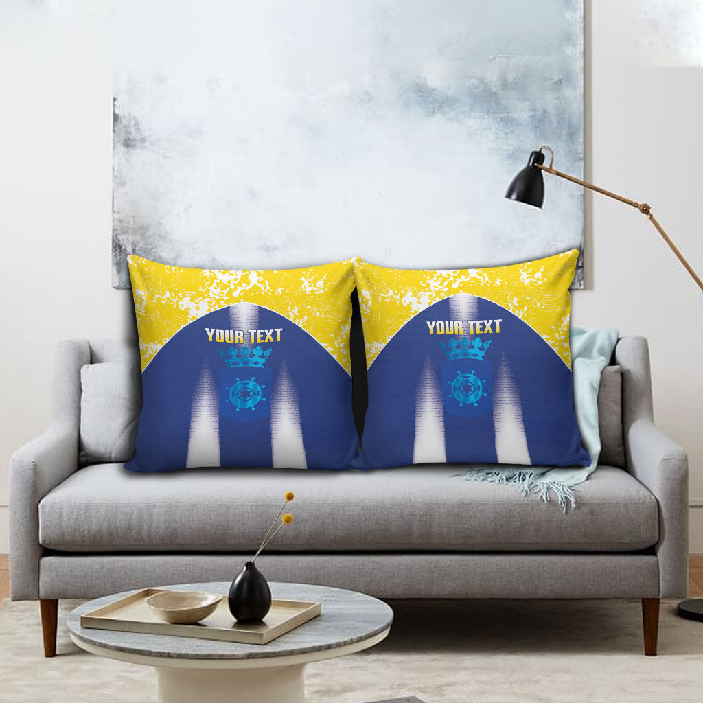 Bonaire Football 2026 Custom Pillow Cover Coat Of Arms Sporty Style