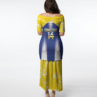 Bonaire Football 2026 Custom Puletasi Coat Of Arms Sporty Style