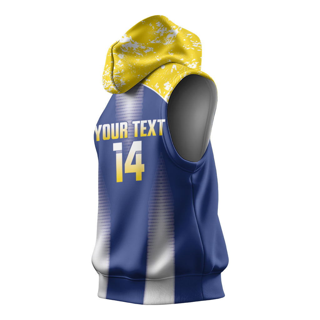 Bonaire Football 2026 Custom Sleeveless Hoodie Coat Of Arms Sporty Style