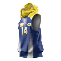 Bonaire Football 2026 Custom Sleeveless Hoodie Coat Of Arms Sporty Style