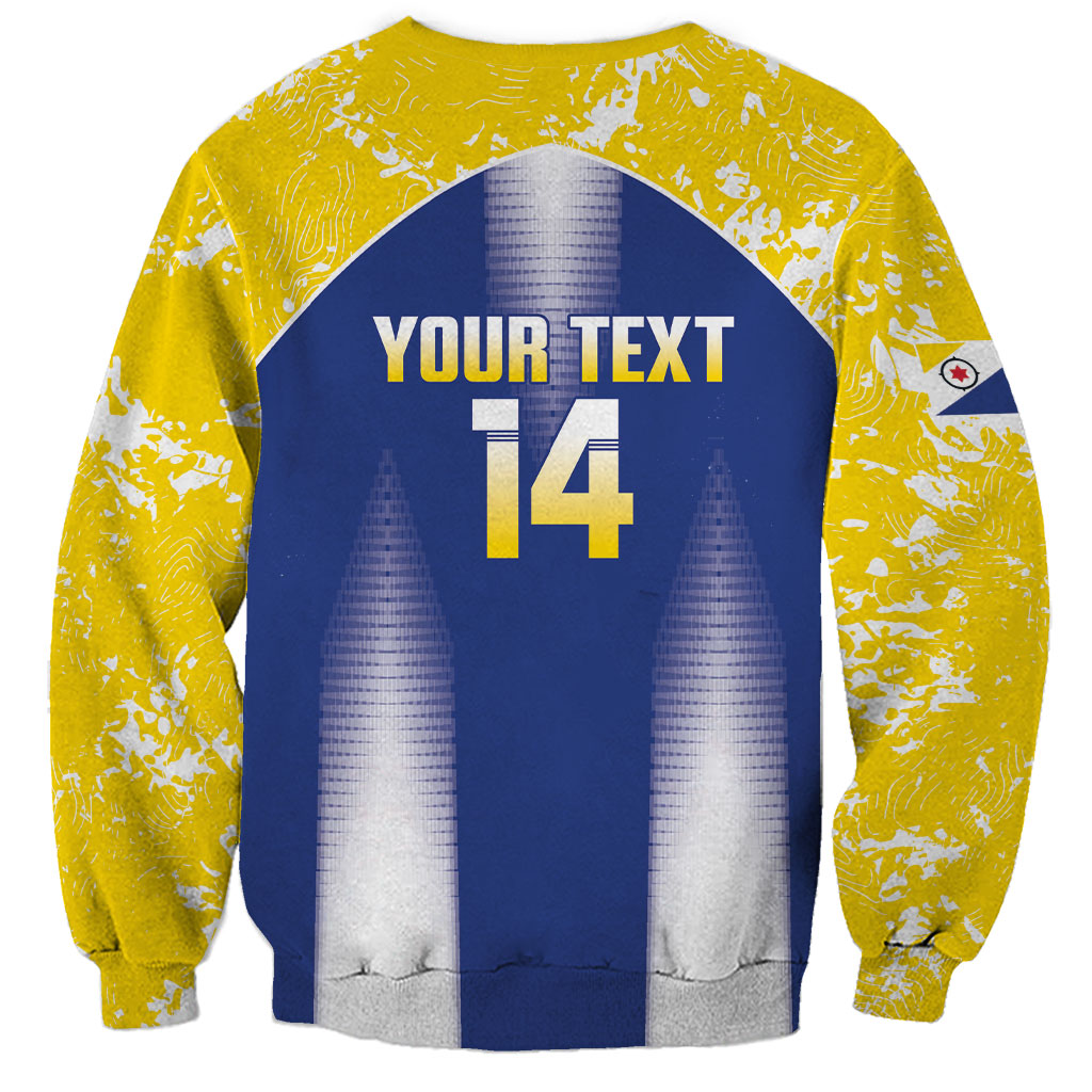 Bonaire Football 2026 Custom Sweatshirt Coat Of Arms Sporty Style