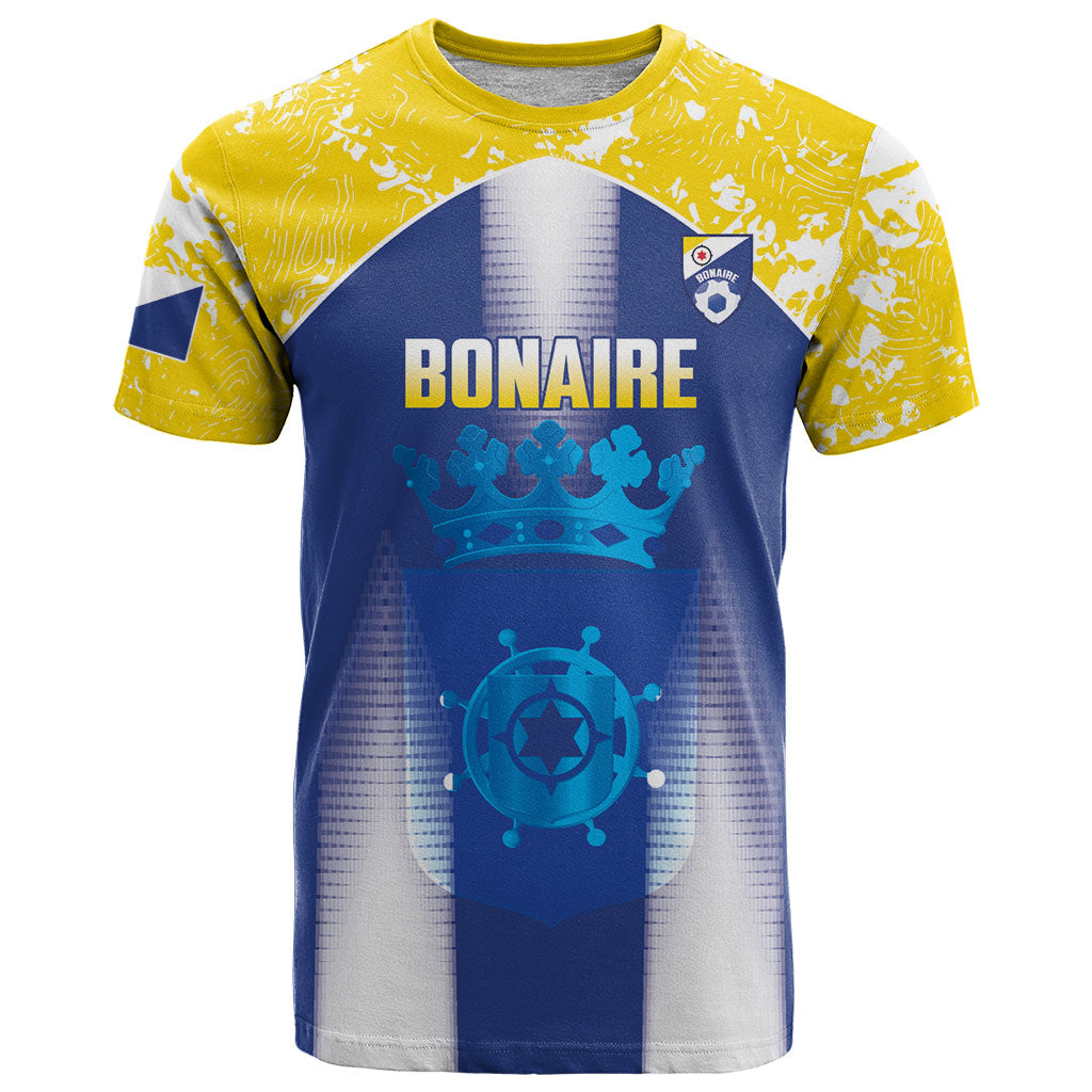 Bonaire Football 2026 Custom T Shirt Coat Of Arms Sporty Style