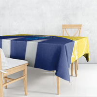 Bonaire Football 2026 Custom Tablecloth Coat Of Arms Sporty Style