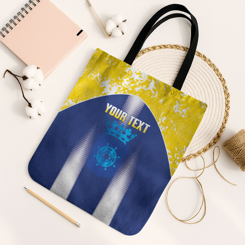 Bonaire Football 2026 Custom Tote Bag Coat Of Arms Sporty Style