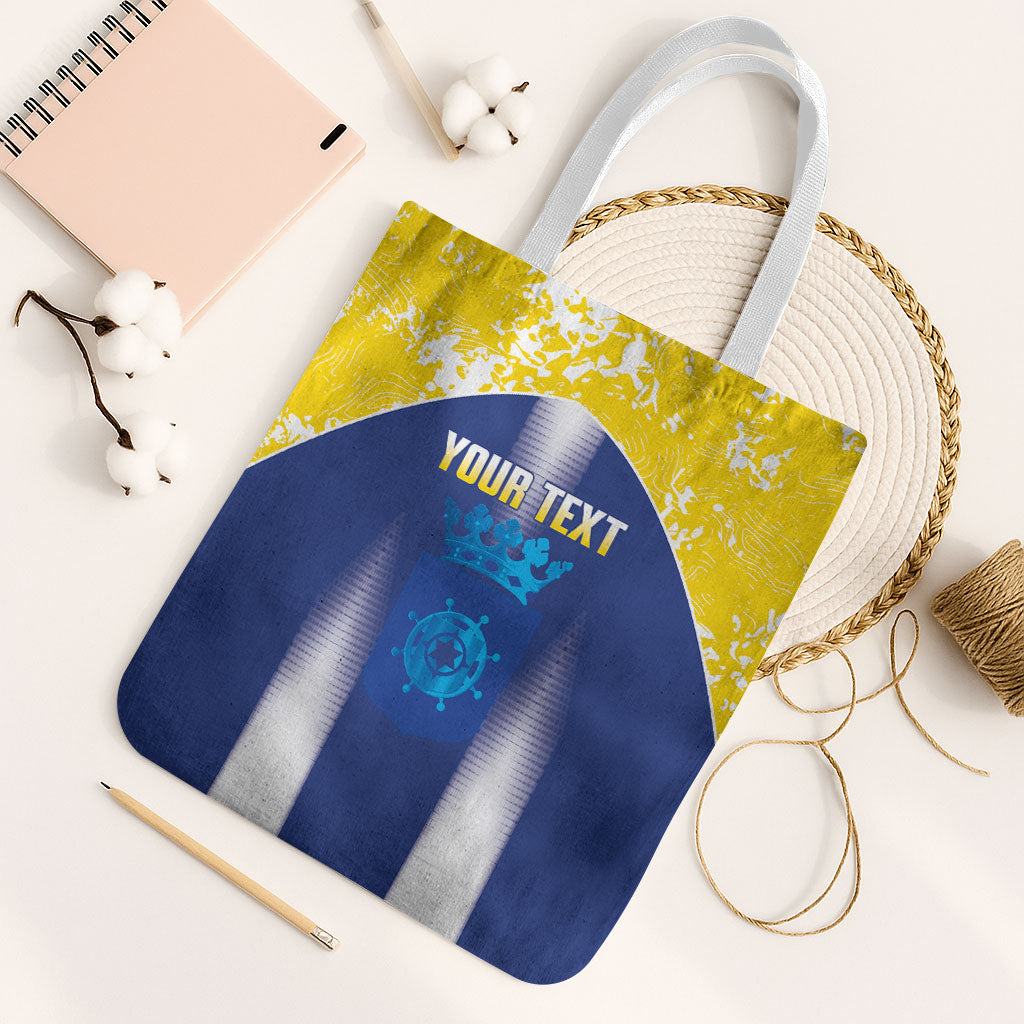 Bonaire Football 2026 Custom Tote Bag Coat Of Arms Sporty Style