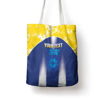 Bonaire Football 2026 Custom Tote Bag Coat Of Arms Sporty Style
