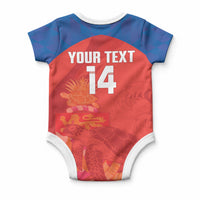 Cayman Islands Football 2026 Custom Baby Onesie Sea Turtle Coat Of Arms Style