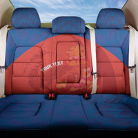 Cayman Islands Football 2026 Custom Back Car Seat Cover Sea Turtle Coat Of Arms Style