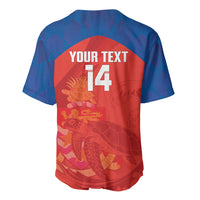 Cayman Islands Football 2026 Custom Baseball Jersey Sea Turtle Coat Of Arms Style