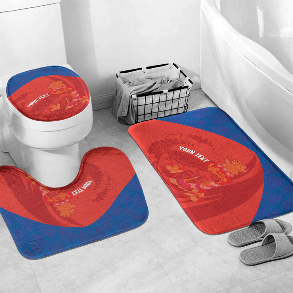 Cayman Islands Football 2026 Custom Bathroom Set Sea Turtle Coat Of Arms Style