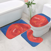 Cayman Islands Football 2026 Custom Bathroom Set Sea Turtle Coat Of Arms Style