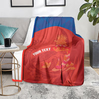 Cayman Islands Football 2026 Custom Blanket Sea Turtle Coat Of Arms Style