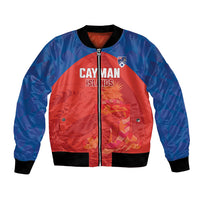 Cayman Islands Football 2026 Custom Bomber Jacket Sea Turtle Coat Of Arms Style