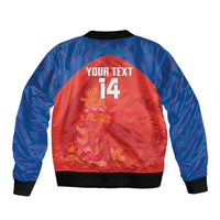 Cayman Islands Football 2026 Custom Bomber Jacket Sea Turtle Coat Of Arms Style