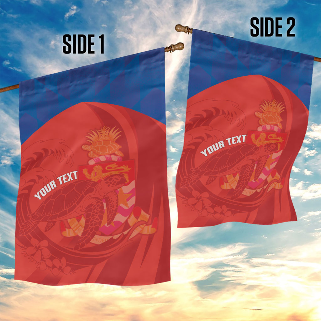 Cayman Islands Football 2026 Custom Garden Flag Sea Turtle Coat Of Arms Style