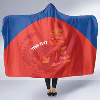 Cayman Islands Football 2026 Custom Hooded Blanket Sea Turtle Coat Of Arms Style