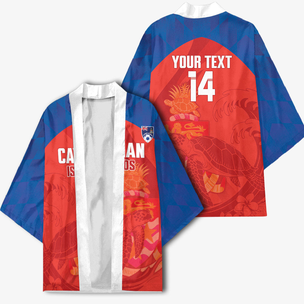 Cayman Islands Football 2026 Custom Kimono Sea Turtle Coat Of Arms Style