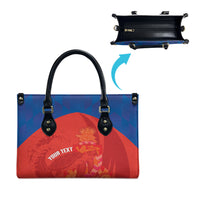 Cayman Islands Football 2026 Custom Leather Bag Sea Turtle Coat Of Arms Style