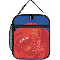 Cayman Islands Football 2026 Custom Lunch Bag Sea Turtle Coat Of Arms Style
