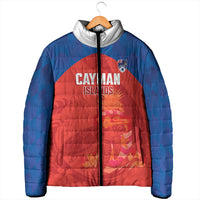 Cayman Islands Football 2026 Custom Padded Jacket Sea Turtle Coat Of Arms Style