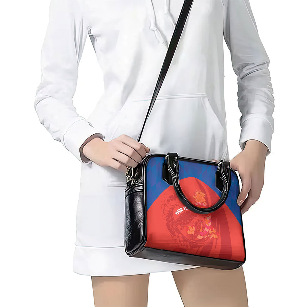 Cayman Islands Football 2026 Custom Shoulder Handbag Sea Turtle Coat Of Arms Style