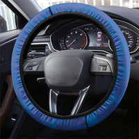 Cayman Islands Football 2026 Steering Wheel Cover Sea Turtle Coat Of Arms Style