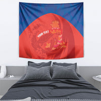 Cayman Islands Football 2026 Custom Tapestry Sea Turtle Coat Of Arms Style
