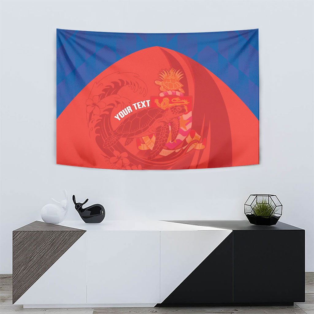 Cayman Islands Football 2026 Custom Tapestry Sea Turtle Coat Of Arms Style