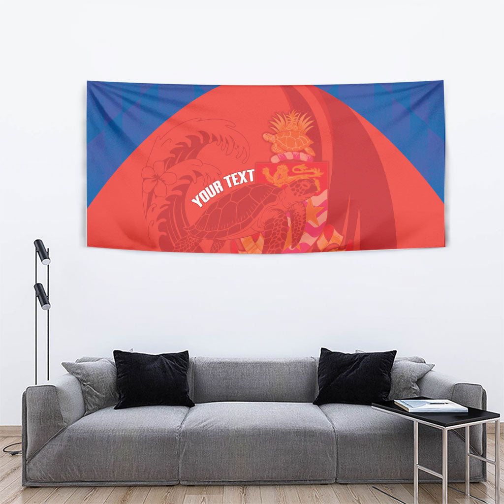 Cayman Islands Football 2026 Custom Tapestry Sea Turtle Coat Of Arms Style