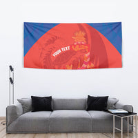 Cayman Islands Football 2026 Custom Tapestry Sea Turtle Coat Of Arms Style