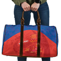 Cayman Islands Football 2026 Custom Travel Bag Sea Turtle Coat Of Arms Style