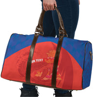 Cayman Islands Football 2026 Custom Travel Bag Sea Turtle Coat Of Arms Style