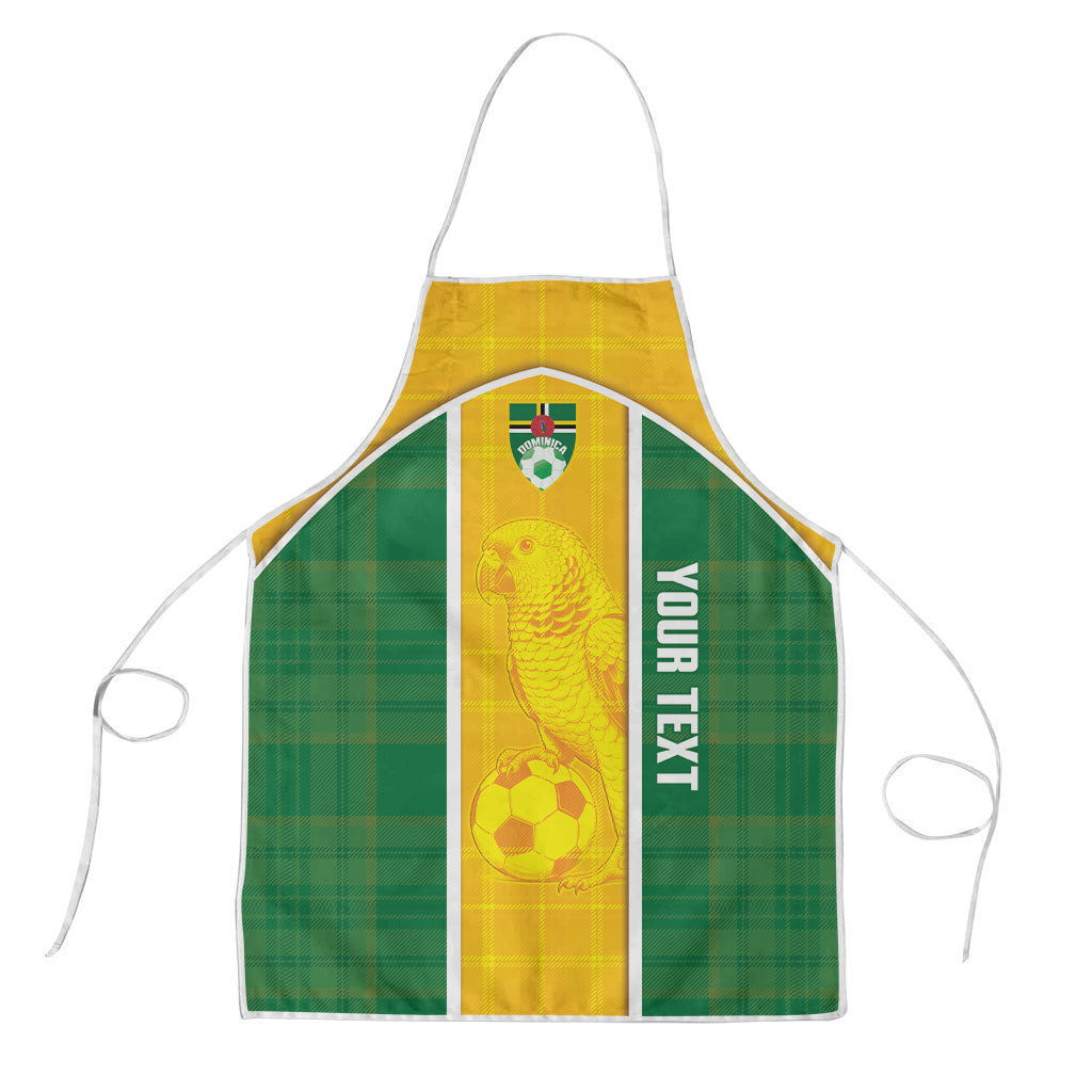 Dominica Football 2026 Custom Apron Sisserou Parrot Madras Pattern
