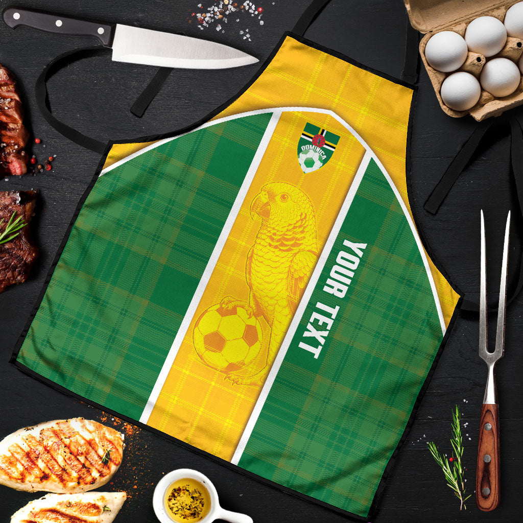 Dominica Football 2026 Custom Apron Sisserou Parrot Madras Pattern