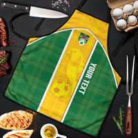 Dominica Football 2026 Custom Apron Sisserou Parrot Madras Pattern