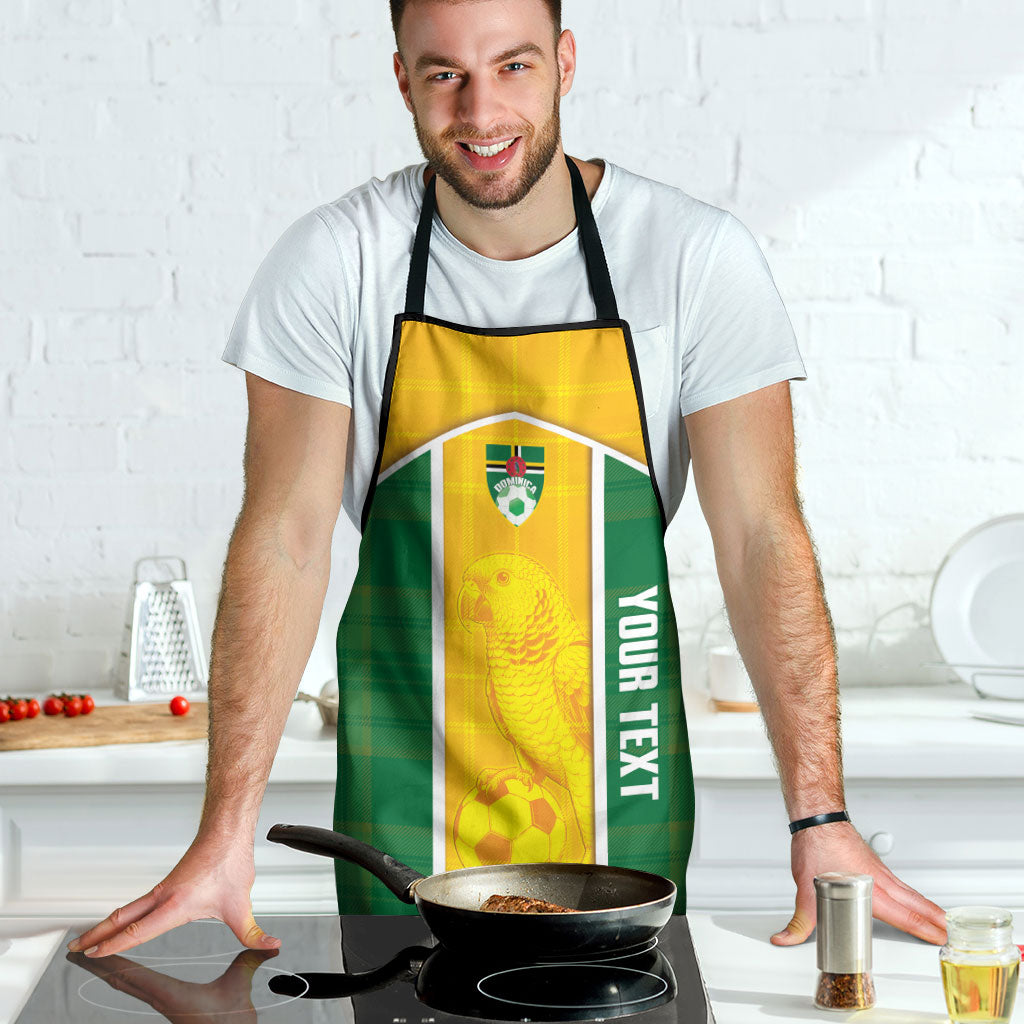 Dominica Football 2026 Custom Apron Sisserou Parrot Madras Pattern